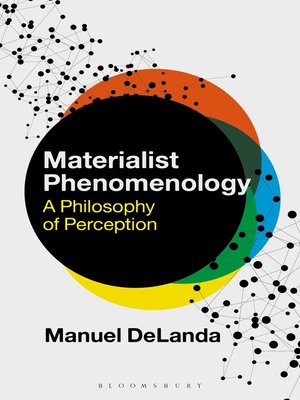 cover image of Materialist Phenomenology